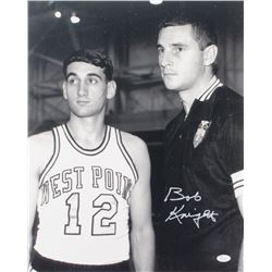 Bob Knight Signed Army West Point 16x20 Photo (JSA COA)