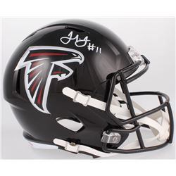 Julio Jones Signed Atlanta Falcons Full-Size Speed Helmet (JSA COA)