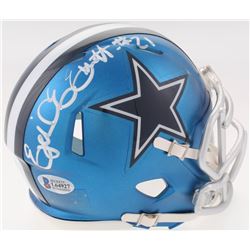 Ezekiel Elliott Signed Dallas Cowboys Blaze Speed Mini Helmet (Beckett COA)
