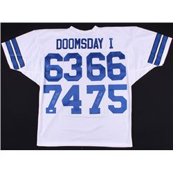 "Doomsday 1" Jersey Signed by (4) with Bob Lilly, Jethro Pugh, George Andrie (JSA COA)