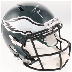 Cris Carter Signed Philadelphia Eagles Full-Size Speed Helmet (JSA COA)