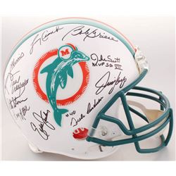 1972 Super Bowl Champions Miami Dolphins Full-Size Authentic On-Field Helmet Signed by (22) with Bob