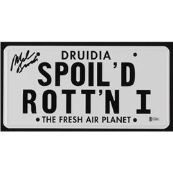 Mel Brooks Signed "Spaceballs" License Plate (Beckett COA)