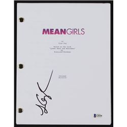 Lizzy Caplan Signed "Mean Girls" Full Movie Script (Beckett COA)