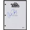 Image 1 : Charlie Day Signed "It's Always Summy In Philadelphia" Television Script (Beckett COA)