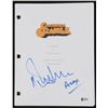 Image 1 : Malcolm McDowell Signed "A Clockword Orange" Full Movie Script Inscribed "Alex" (Beckett COA)
