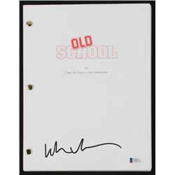 Luke Wilson Signed "Old School" Full Movie Script (Beckett COA)