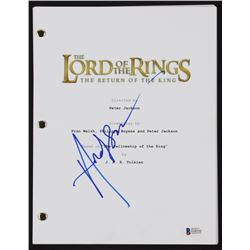 Andy Serkis Signed " The Lord of the Rings: The Return of the King" Full Movie Script (Beckett COA)