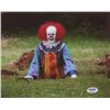 Image 1 : Tim Curry Signed "It" 8x10 Photo (PSA COA)