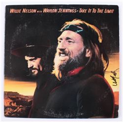 Willie Nelson Signed "Take It To The Limit" Vinyl Album Cover (JSA COA)