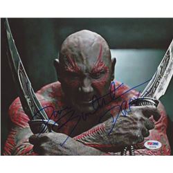 Dave Bautista Signed "Guardians of the Galaxy" 8x10 Photo Inscribed "Drax" (PSA COA)