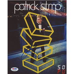 Patrick Stump Signed 8x10 Photo (PSA COA)