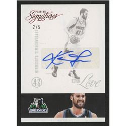 2012-13 Panini Signatures #72 Kevin Love