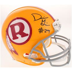 Derrius Guice Signed Washington Redskins Throwback Full-Size Authentic On-Field Helmet (Radtke COA)
