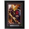 Image 1 : Greg Horn Signed "Flash" 20x26 Custom Framed Lithograph Display (JSA COA)