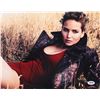 Image 1 : Jennifer Lawrence Signed 11x14 Photo (PSA Hologram)