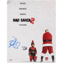 Billy Bob Thornton  Tony Cox Signed "Bad Santa 2" 11x14 Photo (PSA Hologram)