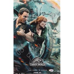 "Jurassic World: Fallen Kingdom" 11x17 Photo Cast-Signed by (7) with Chris Pratt, Bryce Dallas Howar