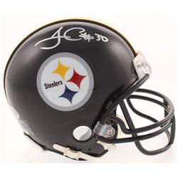 James Conner Signed Pittsburgh Steelers Mini Helmet (Beckett COA)