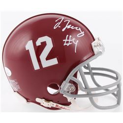 Jerry Jeudy Signed Alabama Crimson Tide Mini Helmet (JSA COA)