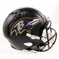 Terrell Suggs Signed Baltimore Ravens Full-Size Speed Helmet (Radtke COA)