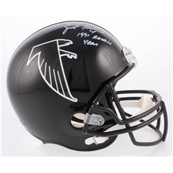 Brett Favre Signed Atlanta Falcons Full-Size Helmet Inscribed "1991 Rookie Year" (JSA COA)
