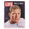 Image 1 : Mickey Mantle Signed Vintage "Life" Magazine (JSA LOA)