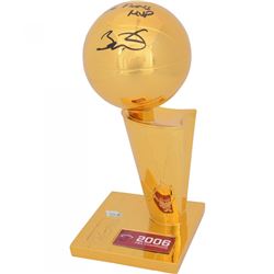 Dwyane Wade Signed 2006 NBA Champions Replica Larry O'Brien Trophy Inscribed "06 Finals MVP" (Fanati