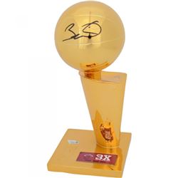 Dwyane Wade Signed 3x Champion Replica Larry O'Brien Trophy (Fanatics Hologram)