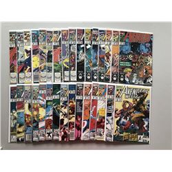 Lot of (41) 1989-94 "Avengers West Coast" Marvel Comic Books