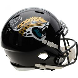 Nick Foles Signed Jacksonville Jaguars Full-Size Speed Helmet (Fanatics Hologram)