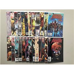Lot of (51) 2005-10 "The New Avengers" Marvel Comic Books