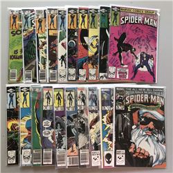 Lot of (20) 1980-86 "Peter Parker, The Spectacular Spider-Man" 1st Series Marvel Comic Books