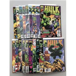 Lot of (38) 1999-2003 "The Incredible Hulk" 2nd Series Marvel Comic Books