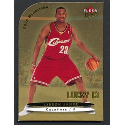 2003-04 Ultra Gold Medallion #171 LeBron James L13