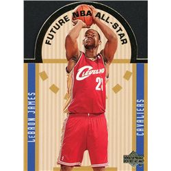 2003-04 Upper Deck SE Die Cut Future All-Stars #E15 LeBron James