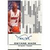 Image 1 : 2006-07 Topps Big Game Final Score Relics Autographs #DW Dwyane Wade