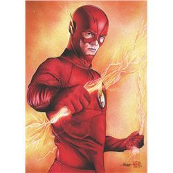 Thang Nguyen - The Flash 8x12 Signed Limited Edition Giclee on Fine Art Paper #/25
