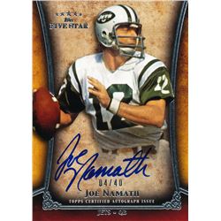 2011 Topps Five Star Veteran Autographs #FSSJN Joe Namath