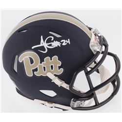 James Connor Signed Pittsburgh Panthers Speed Mini Helmet (Radtke COA)