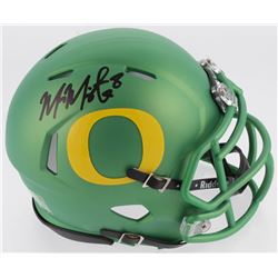 Marcus Mariota Signed Oregon Ducks Speed Mini Helmet (Radtke COA)