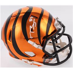 Tyler Boyd Signed Cincinnati Bengals Chrome Speed Mini Helmet (Radtke COA)