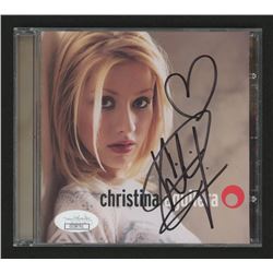 Christina Aguilera Signed "Christina Aguilera" CD Album Cover (JSA COA)