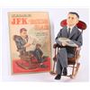 Image 1 : Vintage John F. Kennedy LE Kamar Doll with Rocking Chair (Kamar LOA)