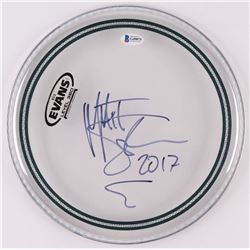 Matt Sorum Signed Evans 10.5" Drum Head Inscribed "2017" (Beckett COA)