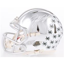 Dwayne Haskins Signed Ohio State Buckeyes Chrome Speed Mini Helmet (JSA COA)