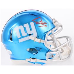 Deandre Baker Signed New York Giants Chrome Speed Mini Helmet (JSA COA)