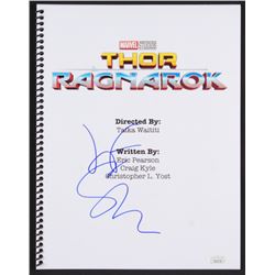 Jeff Goldblum Signed "Thor: Ragnarok" Movie Script (JSA COA)