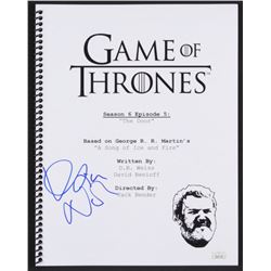 Kristian Nairn Signed "Game of Thrones: The Door" Episode Script (JSA COA)
