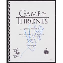 Hafpor Julius Bjornsson Signed "Game of Thrones: The Mountain and the Viper" Episode Script (JSA COA